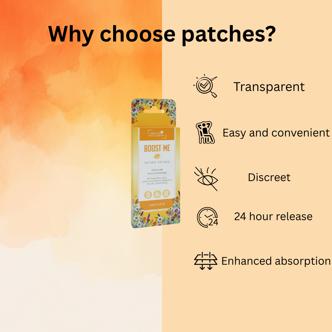 The Energy Bundle - Boost Me, Mellow Life (60 Patches)