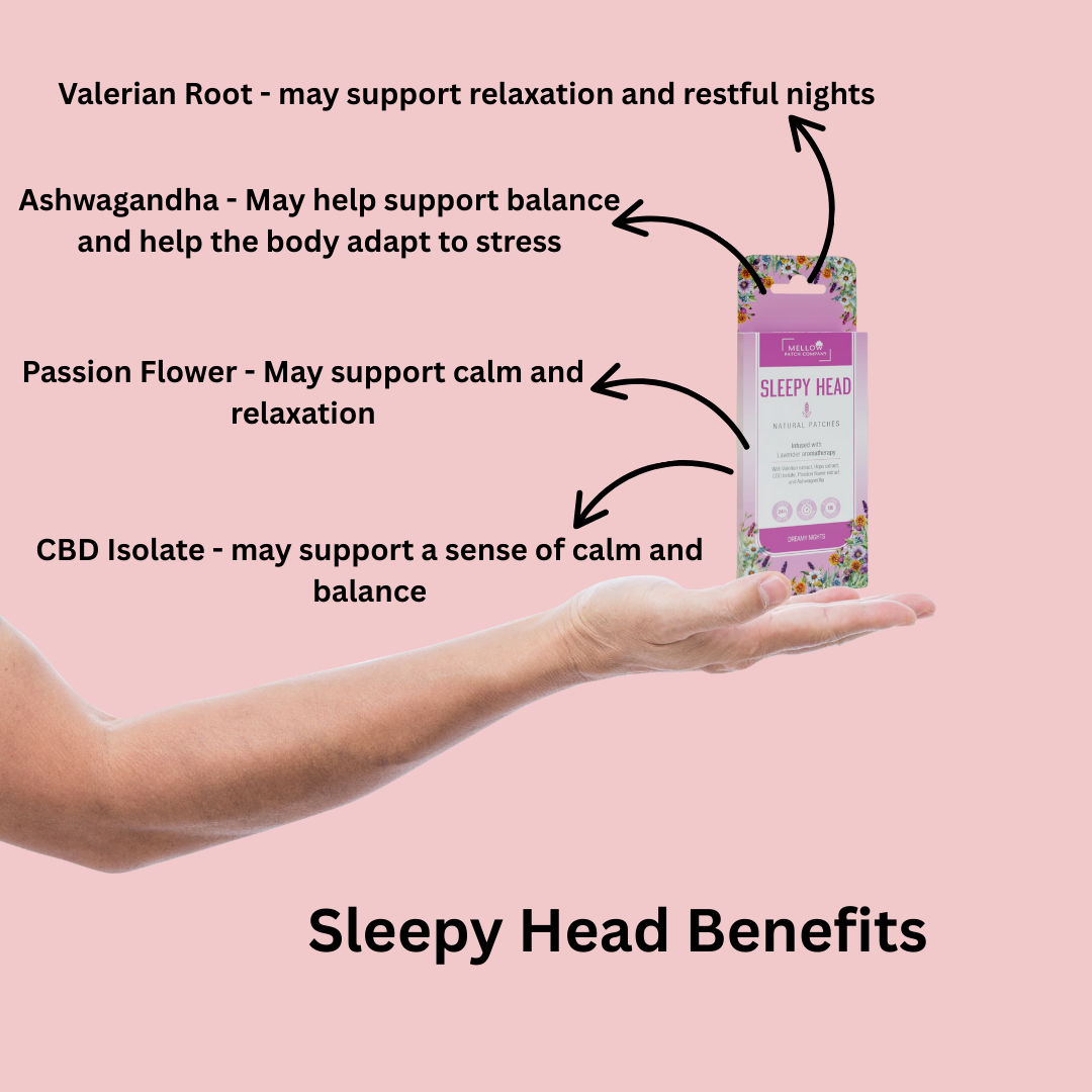 The Sleep Bundle - Sleepy Head, CBD 24, Mellow Magnesium (90 Patches)