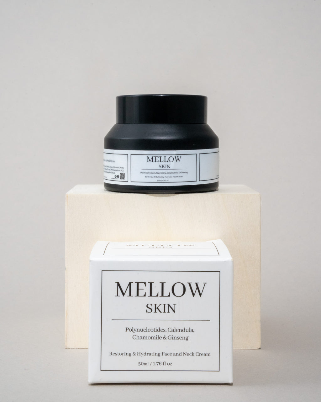 Mellow Skin Polynucleotide (Salmon DNA - PDRN) Restore Face & Neck Cream (50ml)