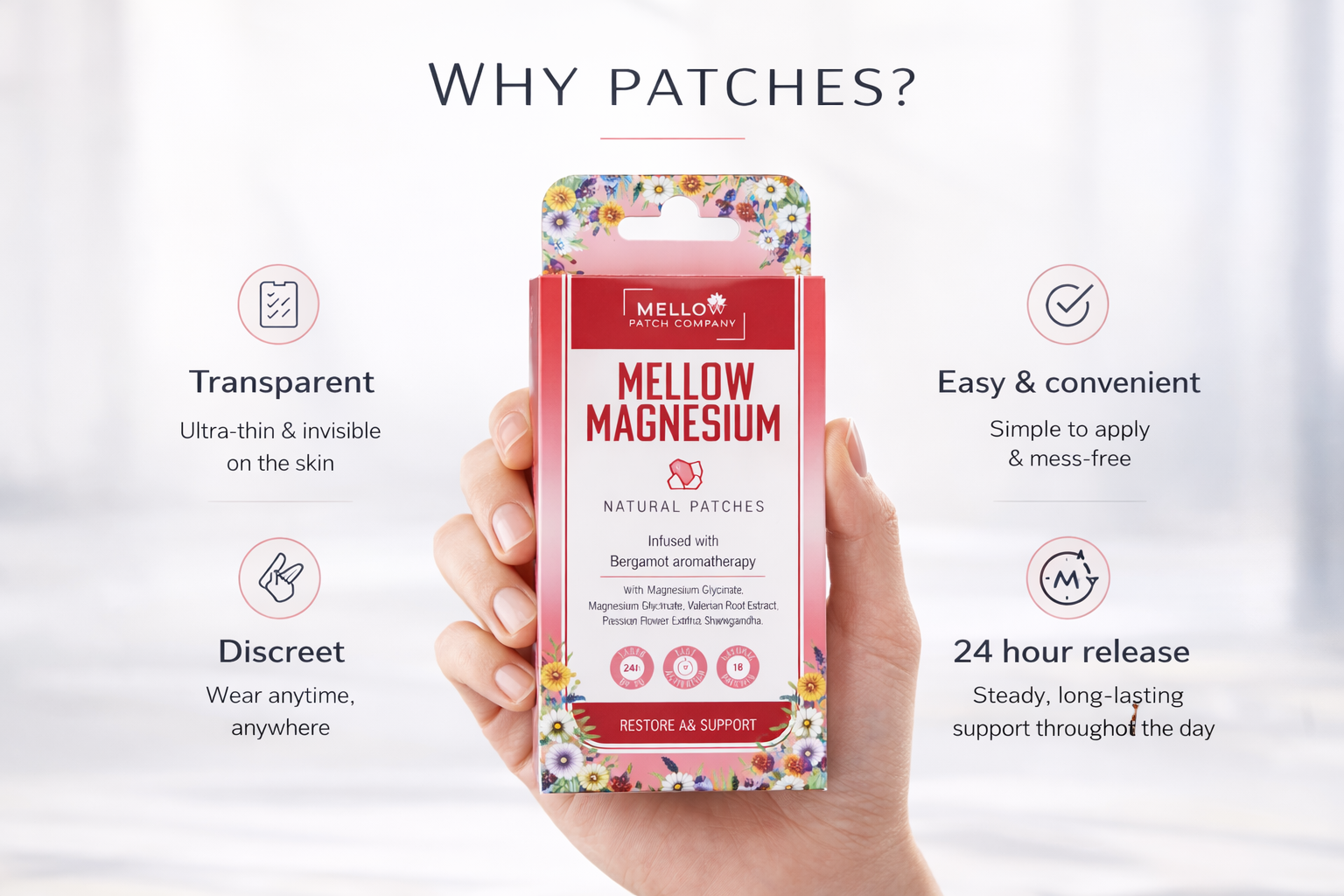 Mellow Magnesium (30 Patches)